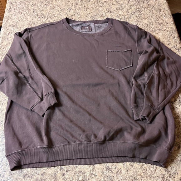 aerie Tops - Aerie by American Eagle Crewneck soft oversized sweatshirt Sweater purple XL